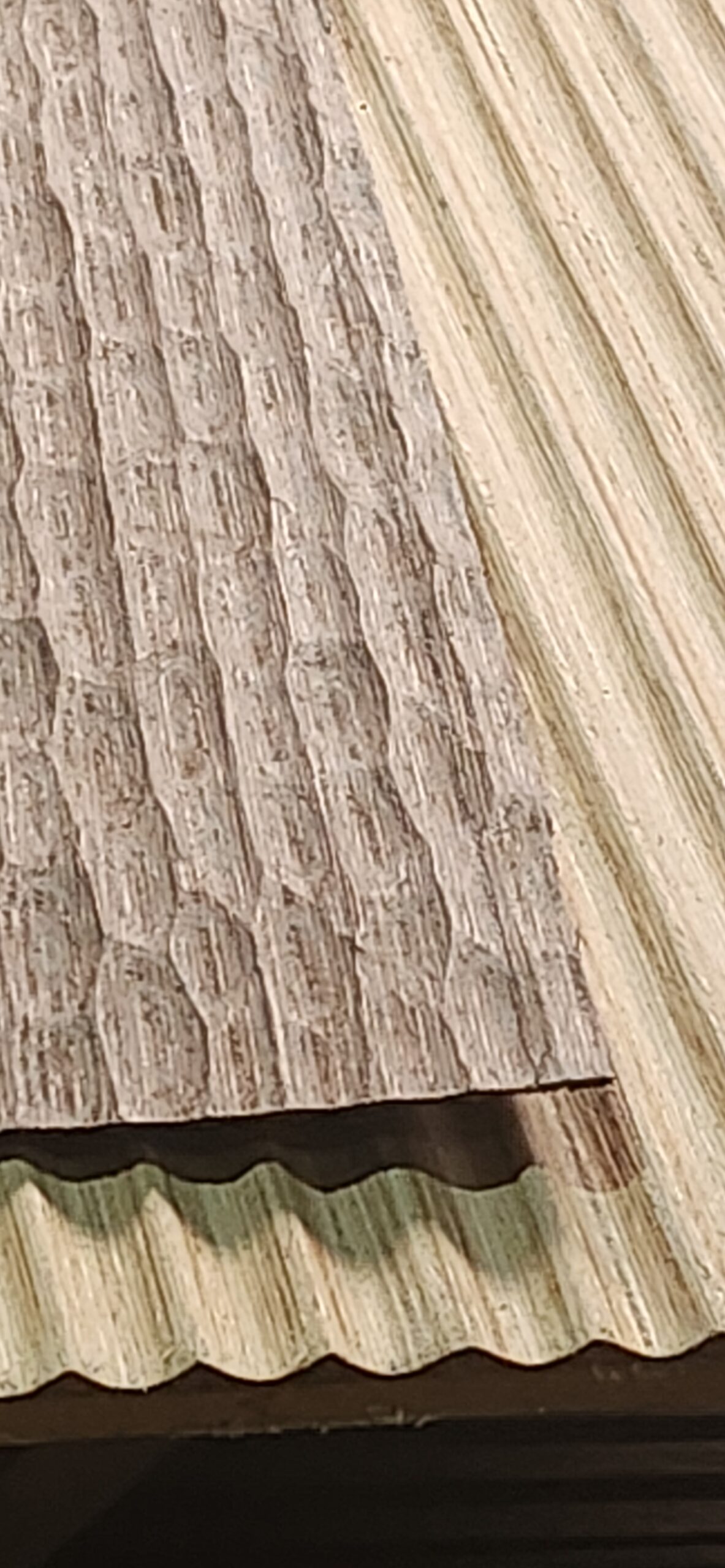 Dressing bois sur mesure en wengué — agencement PANWOOD Maroc